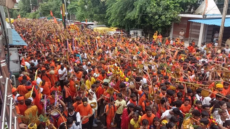 जबलपुर में 21 जुलाई को 35KM लंबी यात्रा निकलेगी, स्कूल बंद रहेंगे; 1 लाख से ज्यादा श्रद्धालु शामिल होंगे